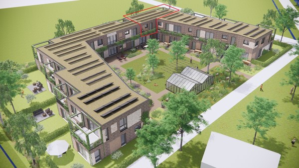 Verkocht: Appartement 1e verdieping CPO nieuwbouwproject Buitengewoon Helmond