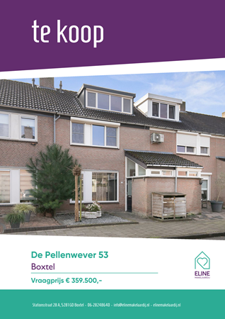 Brochure preview - De Pellenwever 53, 5283 XK BOXTEL (1)