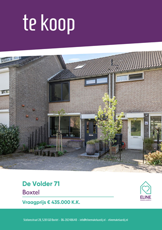 Brochure preview - De Volder 71, 5283 ZB BOXTEL (1)