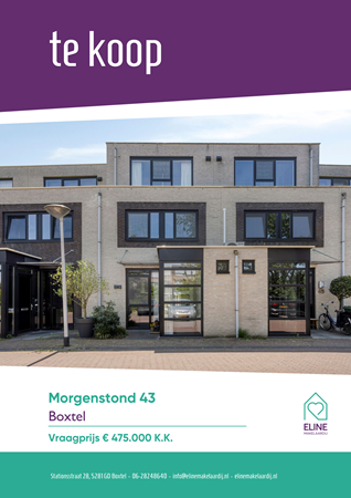 Brochure preview - Morgenstond 43, 5283 GJ BOXTEL (1)