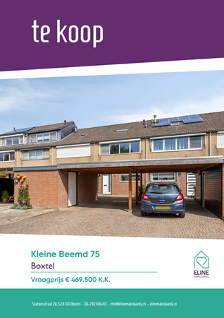 Brochure preview - Kleine Beemd 75, 5283 LR BOXTEL (1)