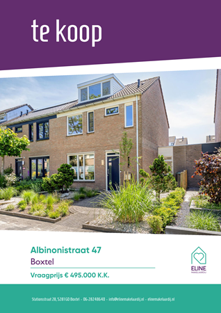 Brochure preview - Albinonistraat 47, 5283 KL BOXTEL (1)