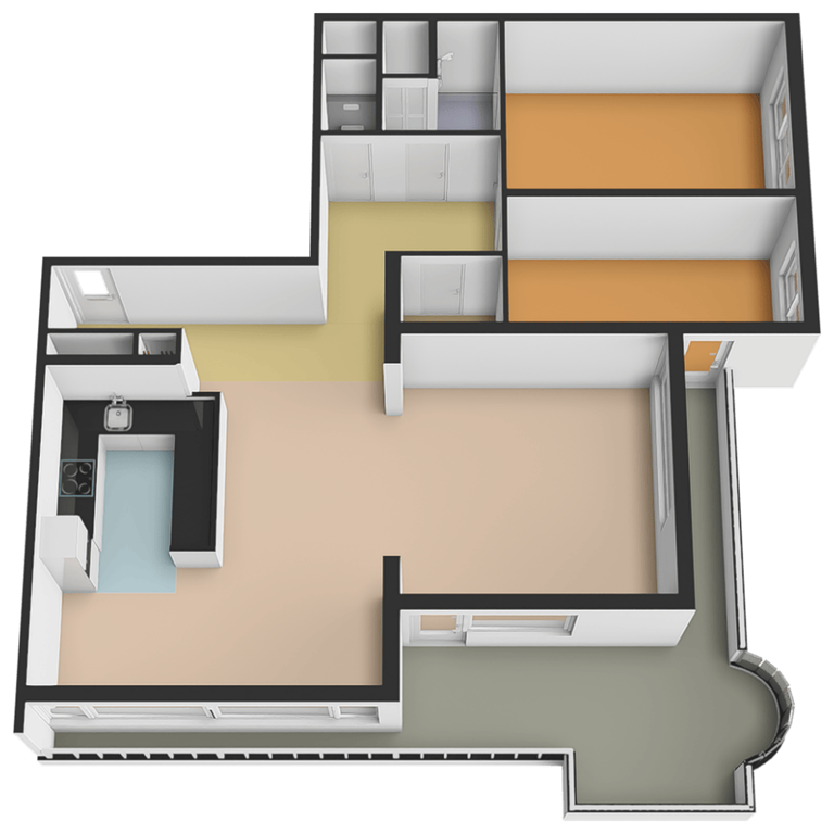 mediumsize floorplan