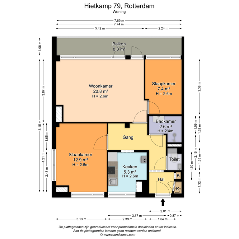 mediumsize floorplan