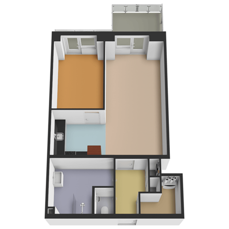 Baan 34D14, 3011 CB Rotterdam - Plattegrond_Baan34D-14_Rotterdam_03.png