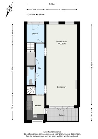 Prins Frederik Hendrikstraat 74, 3051 ET Rotterdam - Prins Frederik Hendrikstraat 74 begane grond.jpg