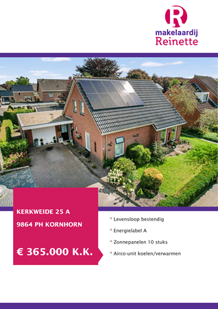 Brochure preview - Kerkweide 25-A, 9864 PH KORNHORN (1)