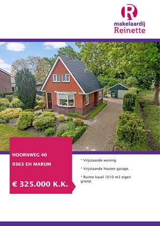 Brochure preview - Hoornweg 40, 9363 EH MARUM (1)