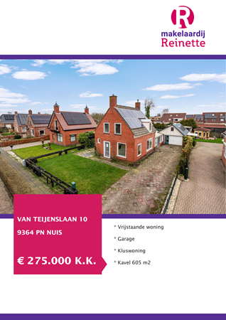 Brochure preview - Van Teijenslaan 10, 9364 PN NUIS (1)