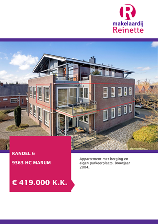 Brochure preview - Randel 6, 9363 HC MARUM (1)