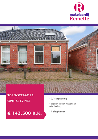 Brochure preview - Torenstraat 23, 9891 AE EZINGE (1)