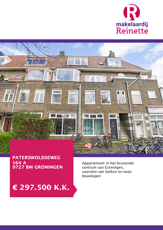 Brochure preview - Paterswoldseweg 164-a, 9727 BM GRONINGEN (1)