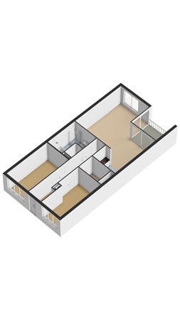 Oosterheerdtstraat 56, 9351 BK Leek - Eerste verdieping - 3D.jpg