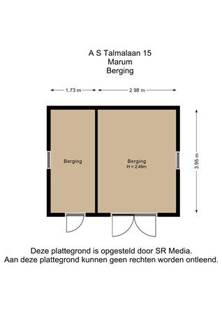 A S Talmalaan 15, 9363 EP Marum - Berging - 2D.jpg