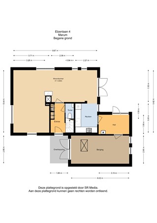 Elzenlaan 4, 9363 CN Marum - Begane grond - 2D.jpg