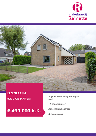 Brochure preview - Elzenlaan 4, 9363 CN MARUM (1)