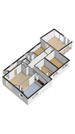 Esweg 6, 9321 BN Peize - Begane grond - 3D.png