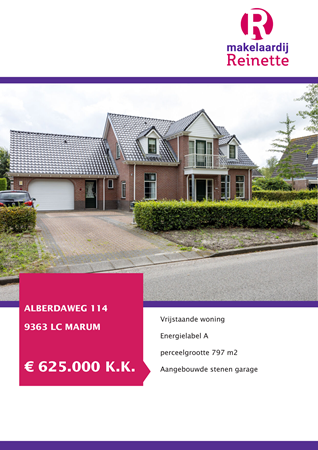 Brochure preview - Alberdaweg 114, 9363 LC MARUM (1)