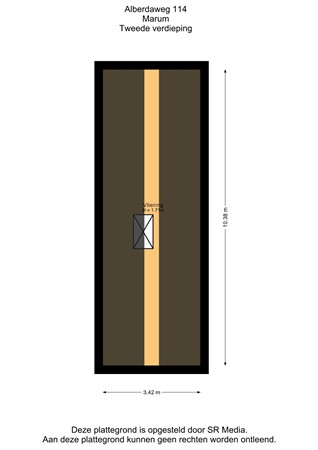 Alberdaweg 114, 9363 LC Marum - Tweede verdieping - 2D.jpg