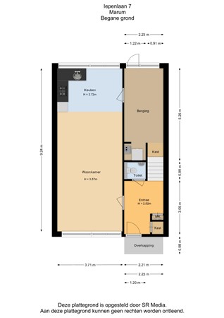 Iepenlaan 7, 9363 CC Marum - Begane grond - 2D.jpg