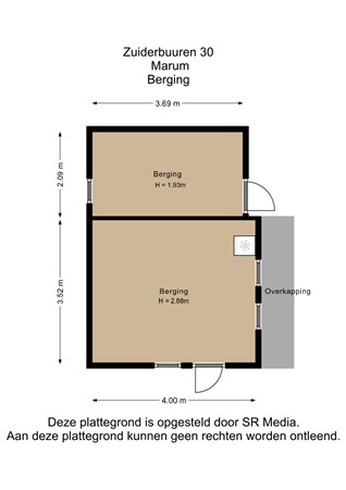 Zuiderbuuren 30, 9363 HK Marum - Berging - 2D.jpg