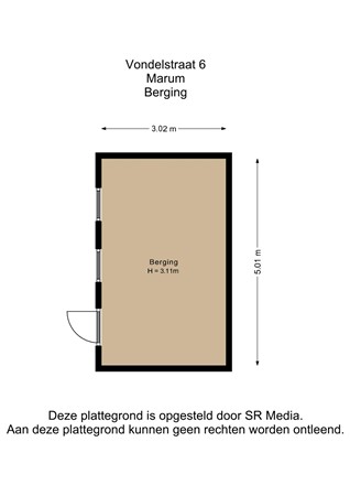 Vondelstraat 6, 9363 BL Marum - Berging - 2D.jpg