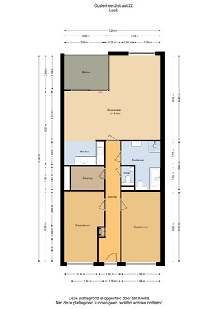 Oosterheerdtstraat 22, 9351 BK Leek - Begane Grond 2D.jpg