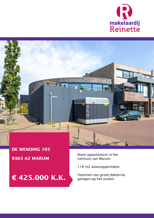 Brochure preview - De Wending 105, 9363 AZ MARUM (1)