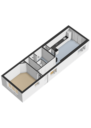 Steenpoel 22, 8433 JD Haulerwijk - Begane grond - 3D.png