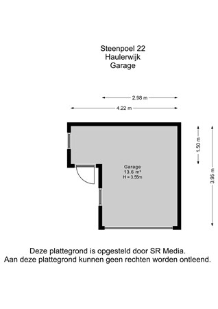 Steenpoel 22, 8433 JD Haulerwijk - Garage - 2D.jpg