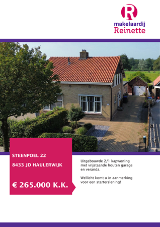 Brochure preview - Steenpoel 22, 8433 JD HAULERWIJK (1)