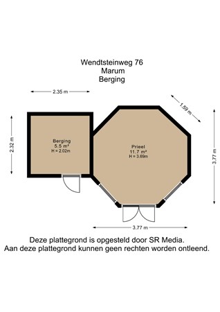 Wendtsteinweg 76, 9363 AR Marum - Berging - 2D.jpg