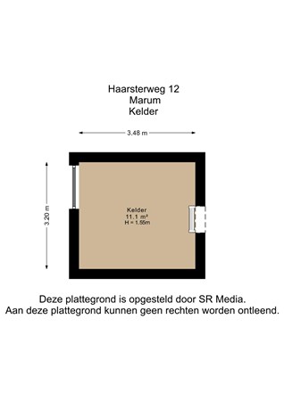 Haarsterweg 12, 9363 VD Marum - Kelder - 2D.jpg