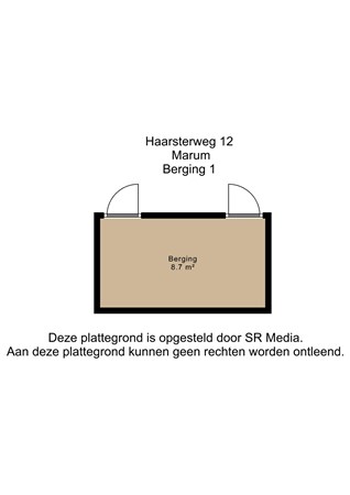 Haarsterweg 12, 9363 VD Marum - Berging 1 - 2D.jpg