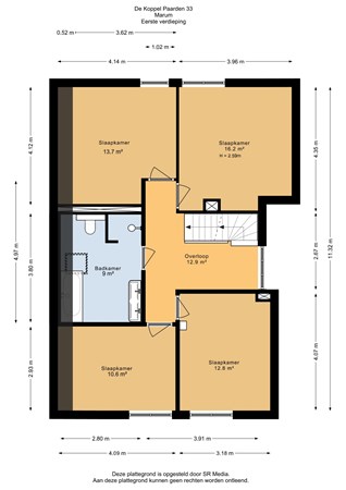 De Koppel Paarden 33, 9363 LP Marum - Eerste verdieping - 2D.jpg