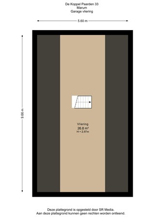 De Koppel Paarden 33, 9363 LP Marum - Garage vliering - 2D.jpg