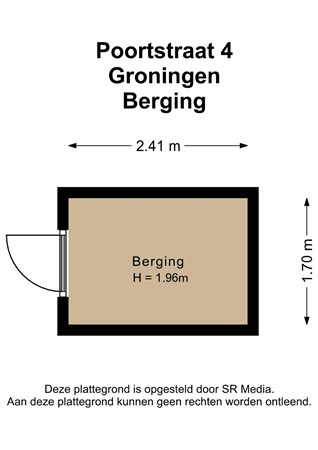 Poortstraat 4, 9716 JG Groningen - Berging - 2D.jpg