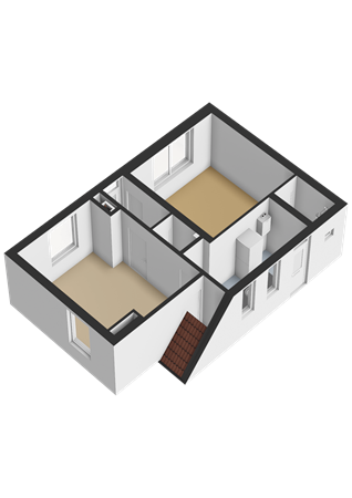 Poortstraat 4, 9716 JG Groningen - Begane grond - 3D.png