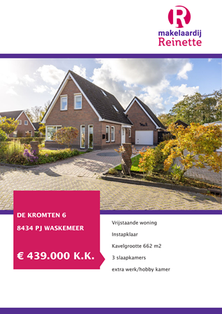 Brochure preview - De Kromten 6, 8434 PJ WASKEMEER (1)