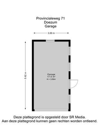 Provincialeweg 71, 9863 PC Doezum - Garage - 2D.jpg