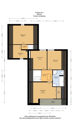 Fluitekruid 1, 9363 LD Marum - Eerste verdieping - 2D.jpg