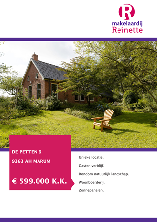 Brochure preview - De Petten 6, 9363 AH MARUM (1)