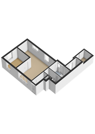 Poortstraat 12, 9716 JH Groningen - Begane grond - 3D.png