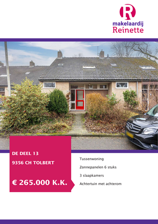 Brochure preview - De Deel 13, 9356 CH TOLBERT (1)