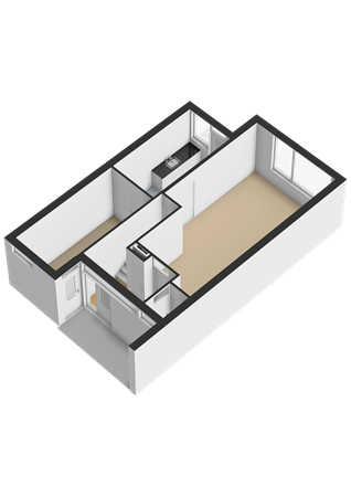 de Deel 13, 9356 CH Tolbert - Begane grond - 3D.png