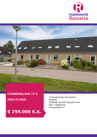 Brochure preview - Coenderslaan 19-A, 9364 PJ NUIS (1)