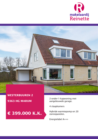 Brochure preview - Westerbuuren 2, 9363 HG MARUM (1)