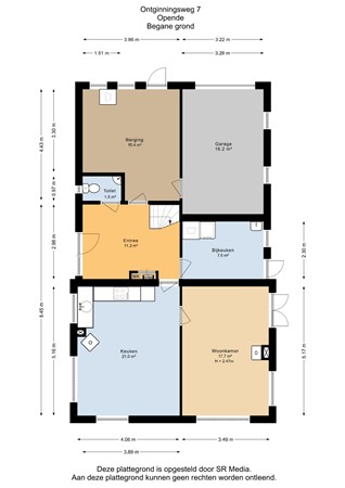 Ontginningsweg 7, 9865 XA Opende - Begane grond - 2D.jpg
