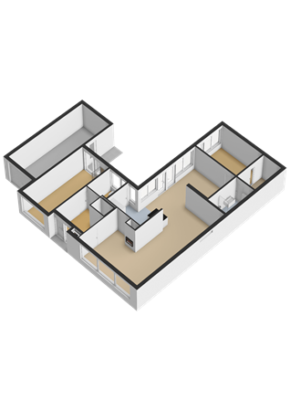 het Anker 7, 9351 DP Leek - Begane grond - 3D.png