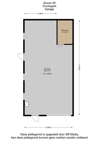 Zwaan 28, 9861 HJ Grootegast - Garage - 2D.jpg